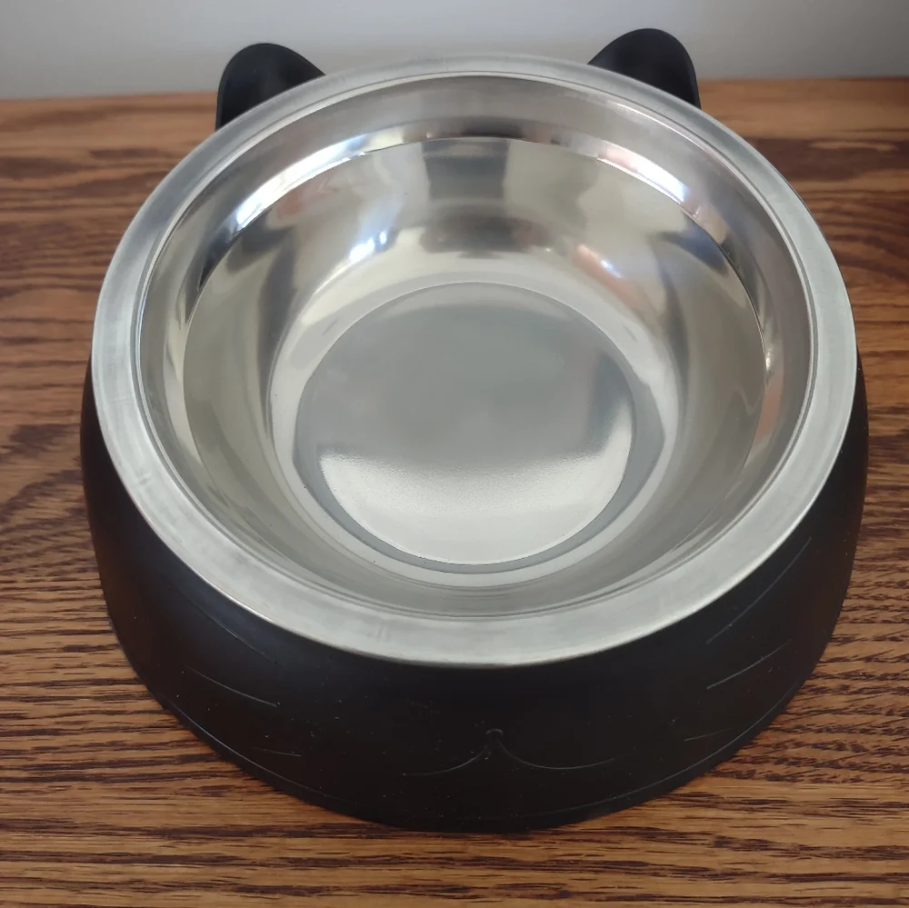Raised and Tilted Kitten Or Puppy Food Bowls *** Final Price ***